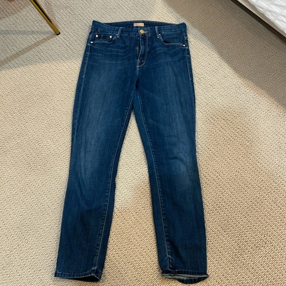 MOTHER Denim - Mother high rise looker crop jeans